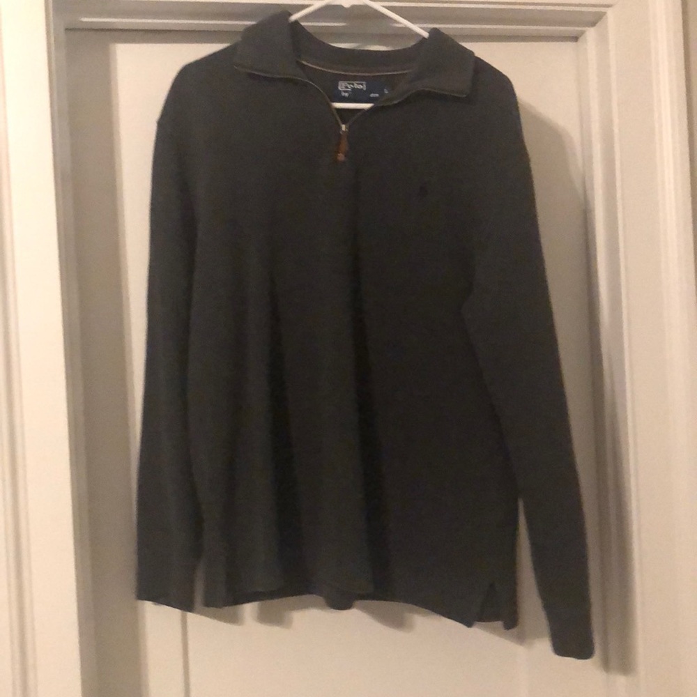Polo 👕 three quarter zip